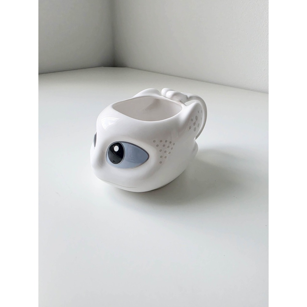 *Light Fury Mug* Universal Studios EPIC Universe How Train Your Dragon White